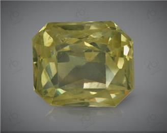 Natural Yellow  SapphireCertified 4.34CTS-17484